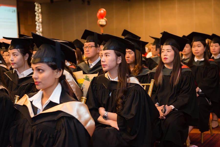 LSBF Singapore Campus Holds Sixth Graduation Ceremony