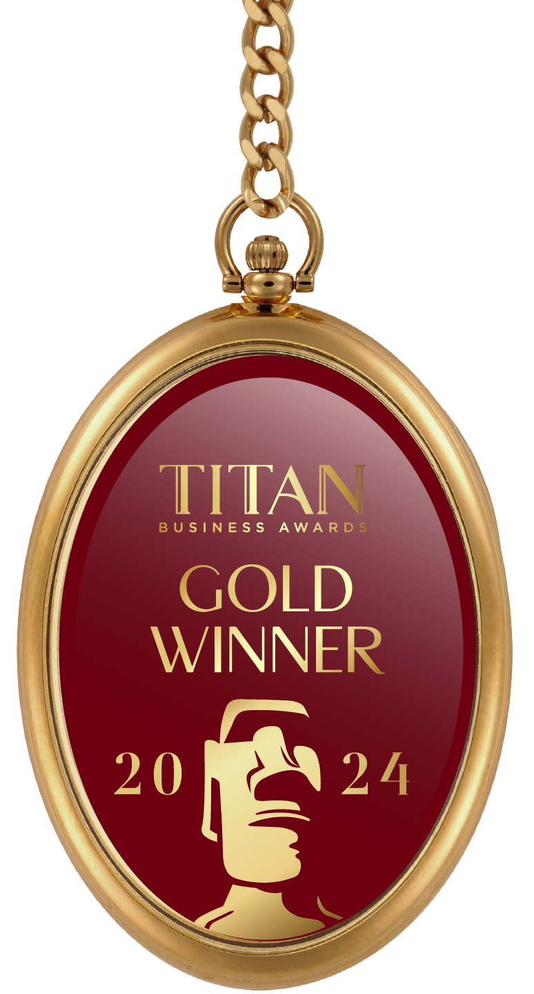 TITAN Business Awards Status Logo Gold
