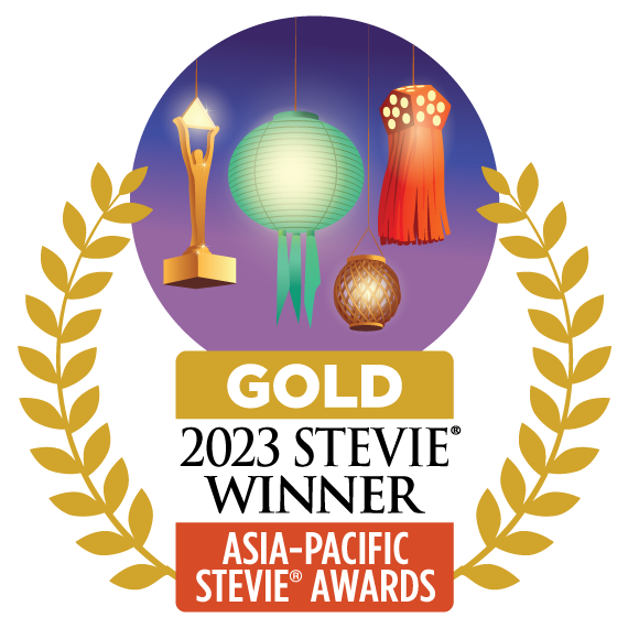 Asia Pacific Stevie Awards APSA23 Gold Winner