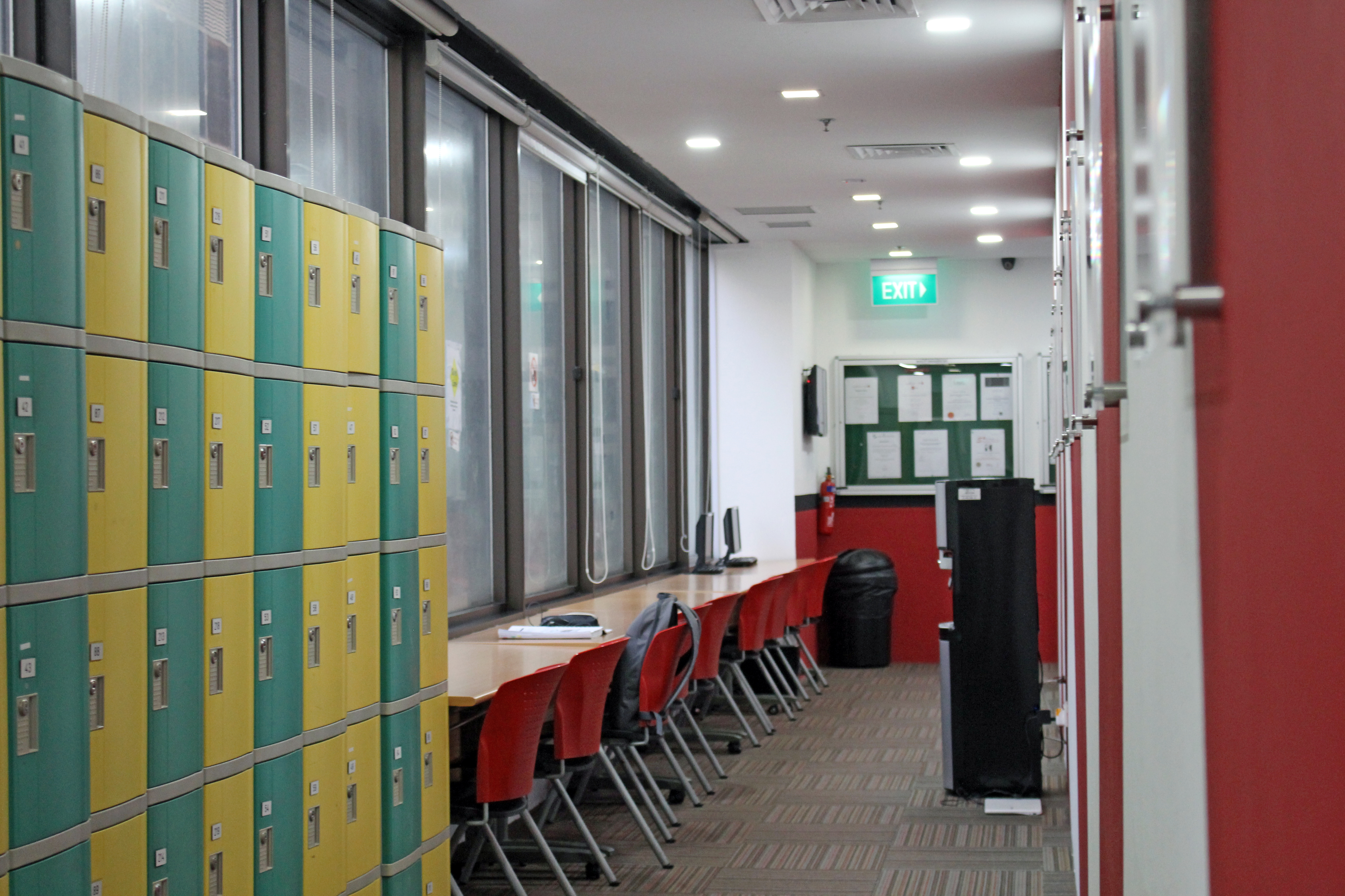 LSBF Singapore Campus - Lockers Room