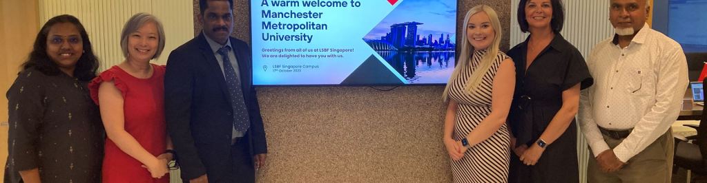 LSBF Visit from Manchester Metropolitan University