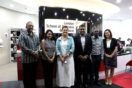 Representatives from Namibia visit LSBF